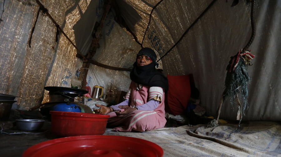Yemen. Yemeni internally displaced people need assistance