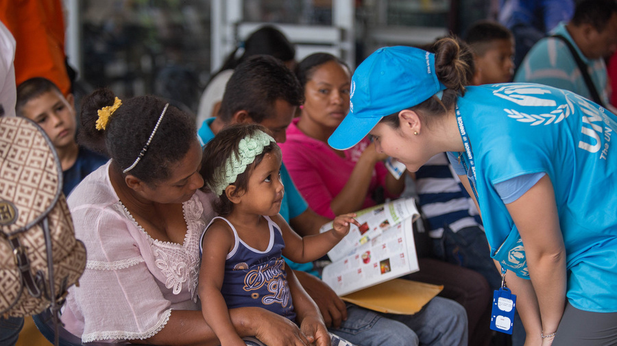 Venezuela. Assistance for Colombian refugees