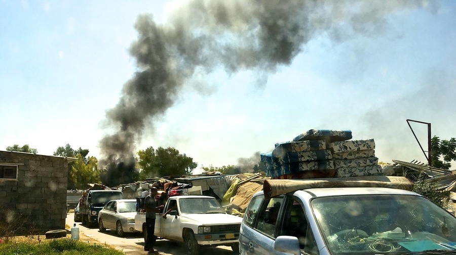 Libya. Thousands of displaced Tawergha violently evicted from settlement