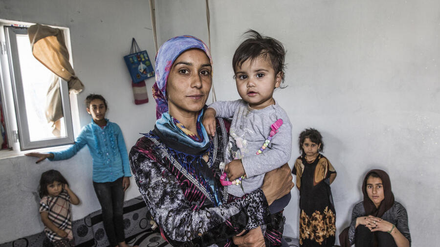 Iraq. Syrian families displaced by war show remarkable resilience in Domiz camp