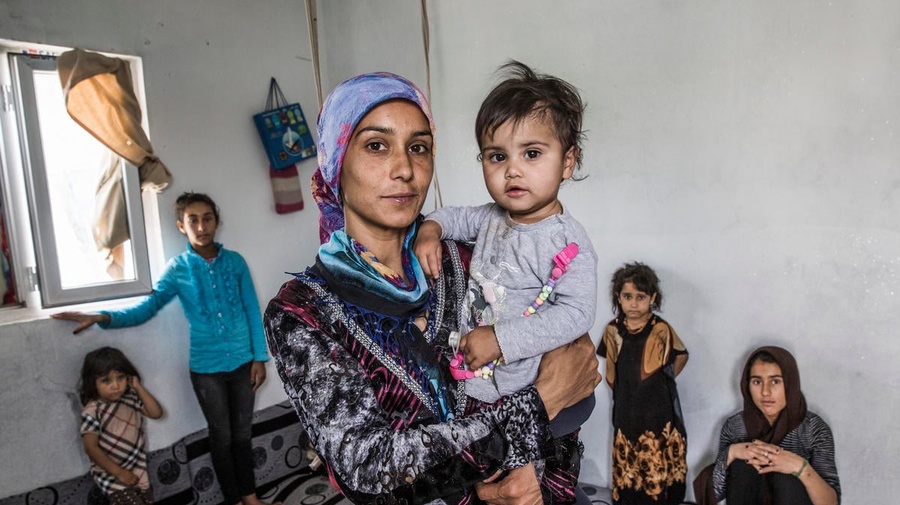 Iraq. Syrian families displaced by war show remarkable resilience in Domiz camp