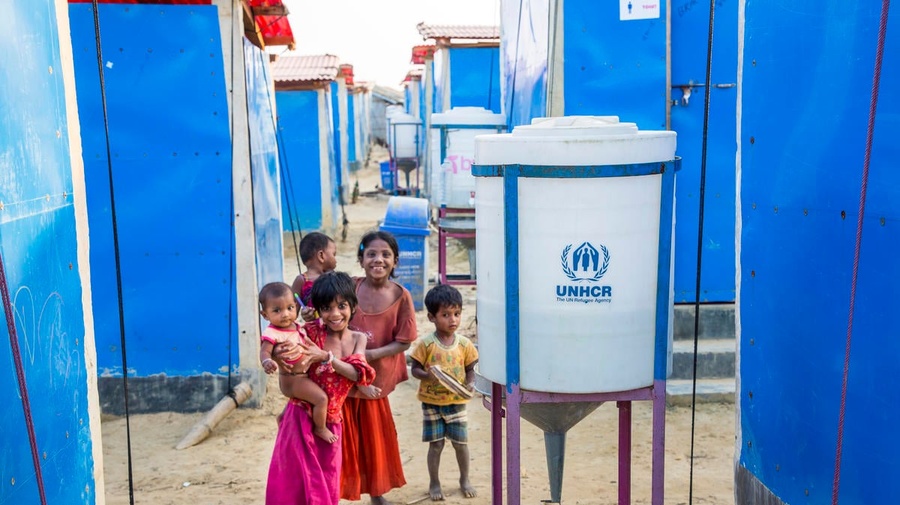 Bangladesh. Spacious and safer, Kutupalong work improves refugees' quality of life