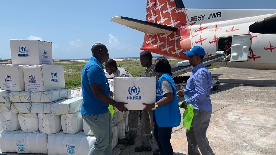 Somalia. UNHCR Response to flooding in central Somalia