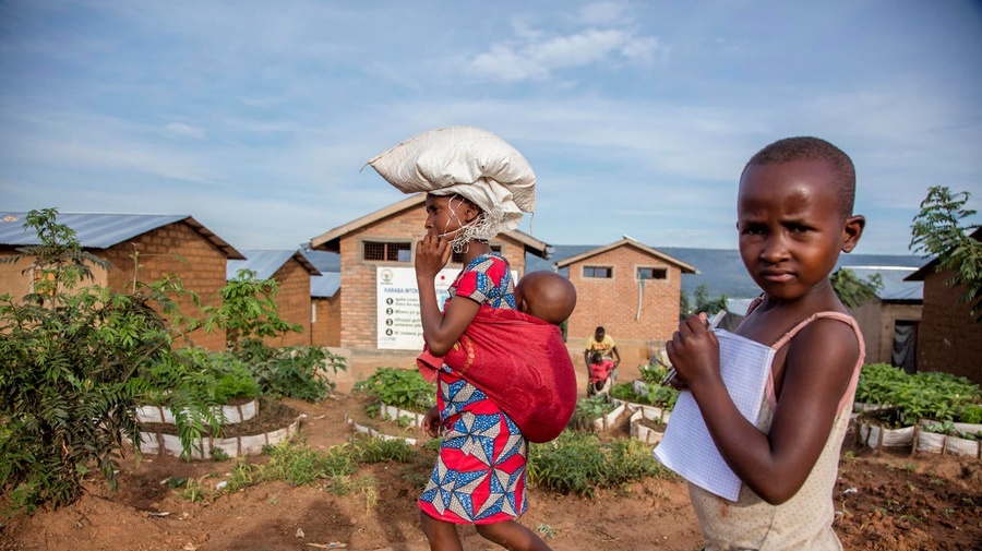 Rwanda. The school striving to give Burundian girls an education
