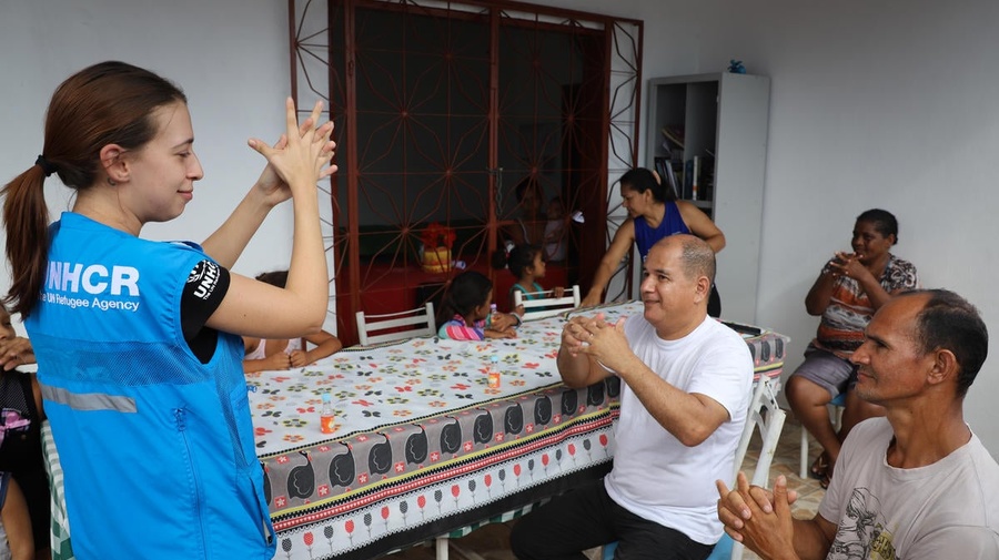 Brazil. UNHCR helps Venezuelan refugees and migrants combat COVID-19