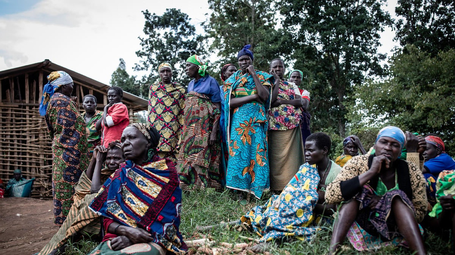 Democratic Republic of the Congo. Fleeing inter-ethnic violence in Ituri province