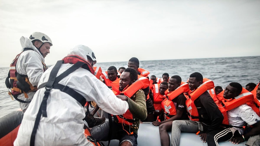 Malta. On board the Phoenix