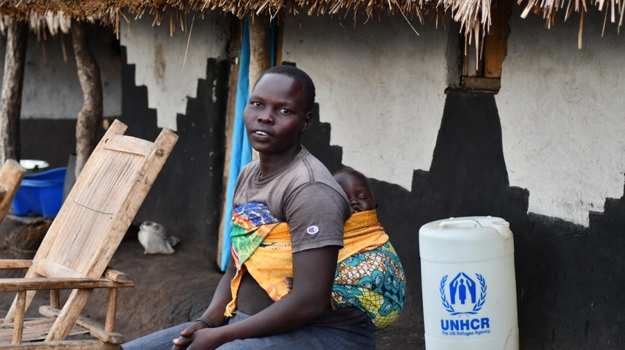 Democratic Republic of Congo. Refugees help in the fight against coronavirus