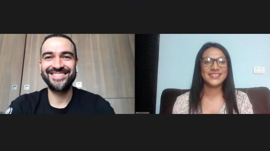 Mexican actor Alfonso Herrera, a UNHCR High Profile supporter, talks with Grecia Villalobos - a staffer with COMCAVIS TRANS, an LGBTI rights organisation based in El Salvador - about how the Central American country's transgender community is faring amid the coronavirus pandemic.