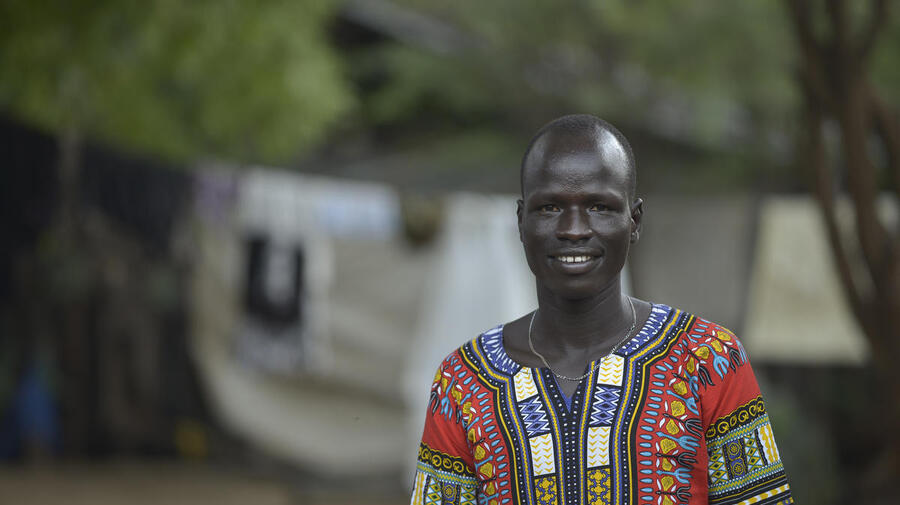 Kenya. Kakuma TEDx Homecoming for South Sudanese Olympic runner