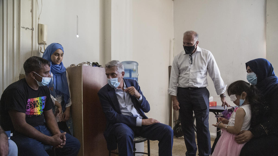 Lebanon. Filippo Grandi visits in aftermath of beirut port explosion