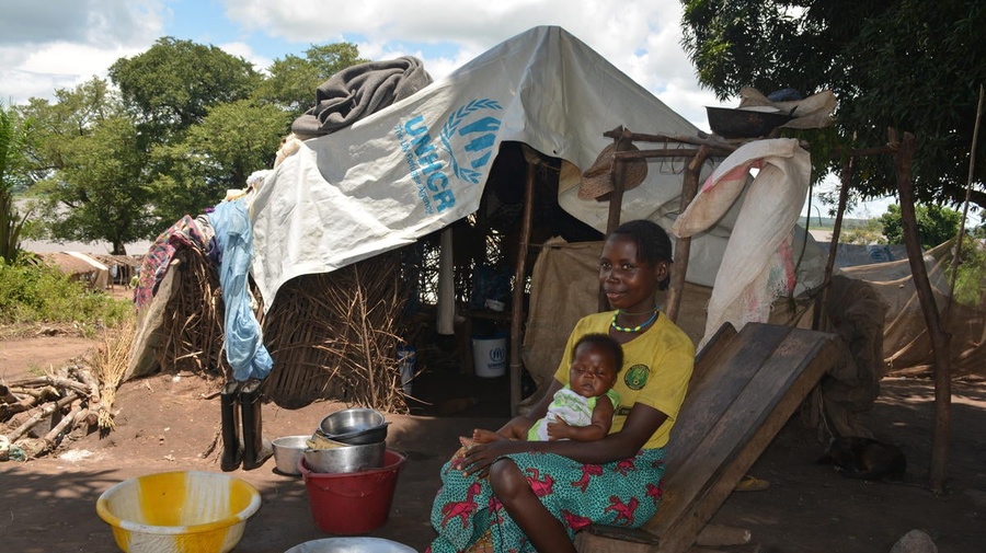 Central African Republic. Aid reaches Congolese refugees in remote village