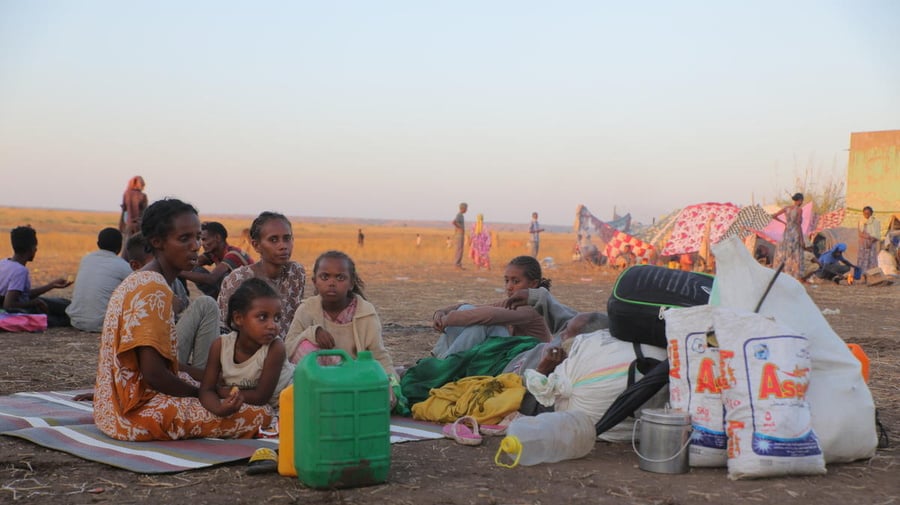 Sudan. Thousands flee fighting in Ethiopia to seek safety