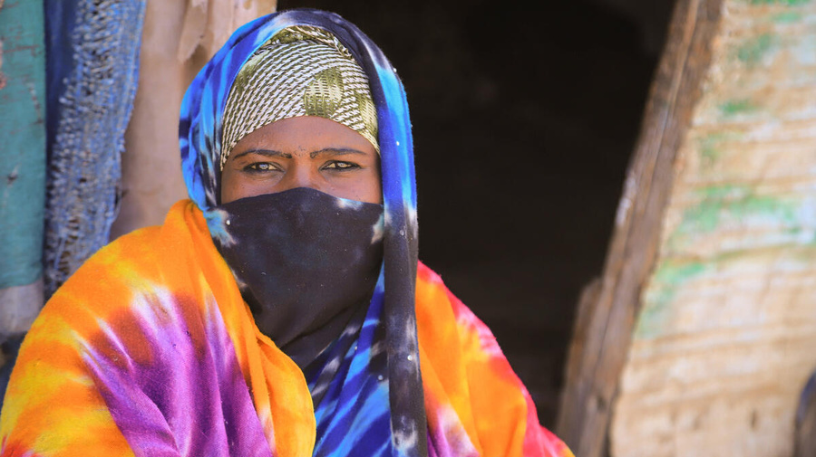 Yemen. Internally displaced families in Ibb City