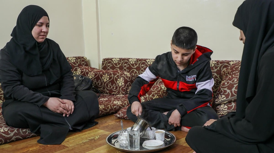Jordan. Cash Assistance is a critical support for Syrian refugee &amp; single mother, Um Ali
