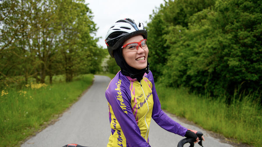 France. IOC Scholarship Holder Masomah Ali Zada trains with hopes of a place on the Tokyo 2020 Refugee Olympic Team