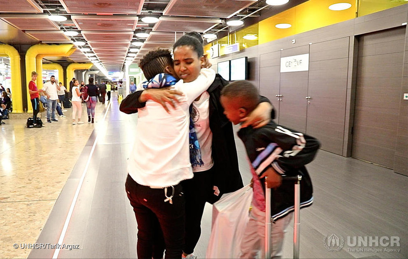 Eritrean minors reunited with mother after eight-year odyssey