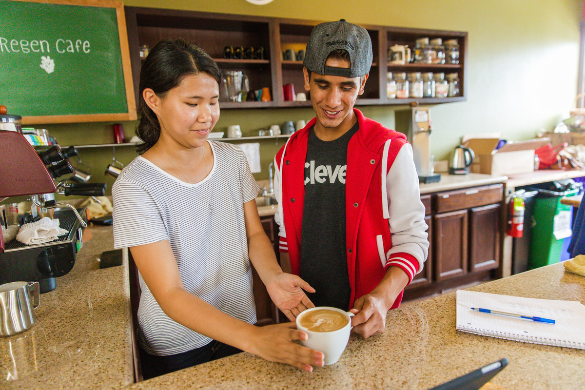 California coffee project gives refugees grounds for hope