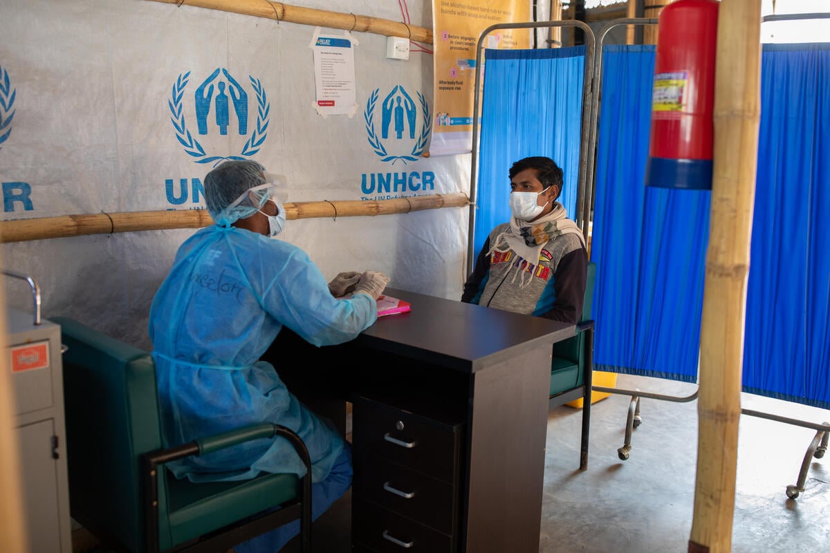 Bangladesh. UNHCR supports COVID-19 health facilities for host community and Rohingya refugees