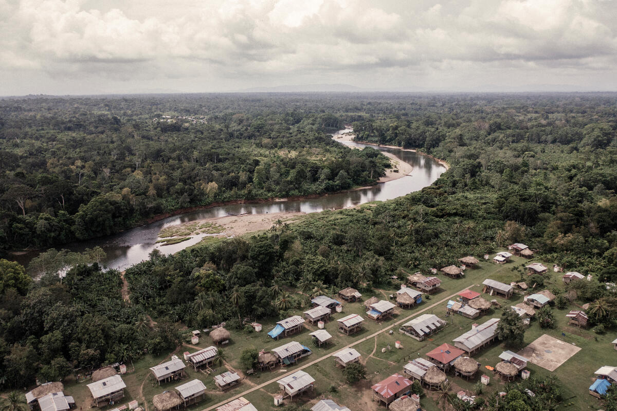 Panama. Refugees and migrants brave hazardous jungles of Darien Gap on their way north