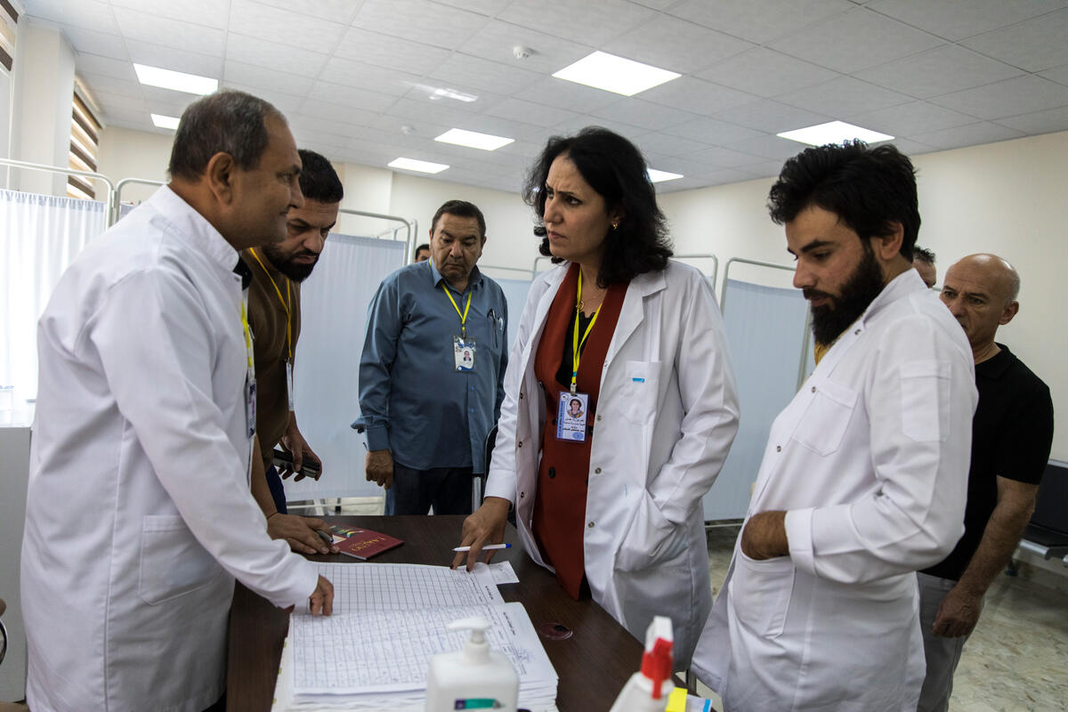 Iraq. Iraqi gynaecologist honoured for aiding Yazidi survivors to recover