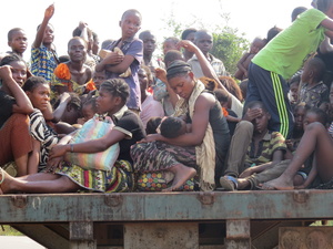 Angola. Congolese refugees flee violent attacks