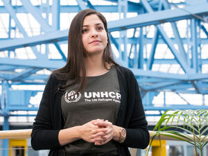 Switzerland. Refugee Olympian Yusra Mardini announced as UNHCR Goodwill Ambassador