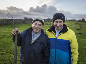 Ireland. An Irish social farming initiative giving Syrian refugee farmers an opportunity to work again
