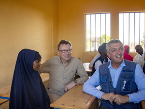 Ethiopia. UN Refugees Chief official visit to Somali region, Ethiopia