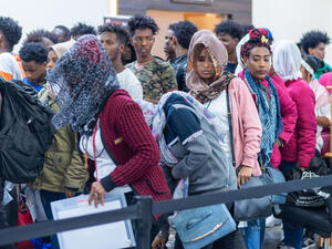 Rwanda. Third lifesaving evacuation flight of refugees held in Libya arrived in Rwanda