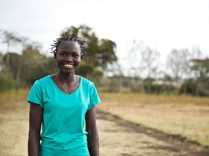 Kenya. IOC Refugee Athlete Scholarship Holders training at the Tegla Loroupe Peace Foundation Training Centre in Ngong
