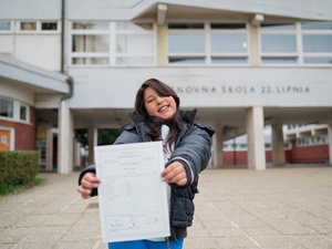 Croatia. Birth certificate error has made nine-year-old girl stateless