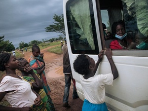Democratic Republic of Congo. Central African refugees prepare to return home