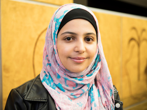 Switzerland. UNICEF GWA Muzoon Almellehan