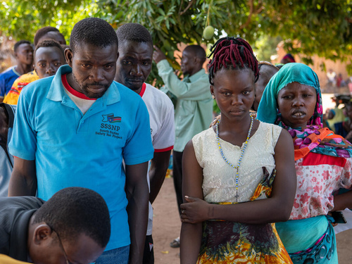 South Sudan. UNHCR helps refugee returnees access civil documents