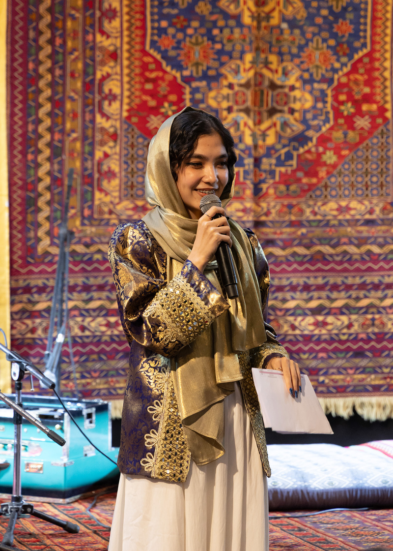 Afghan refugee and DAFI scholar, Zahra.