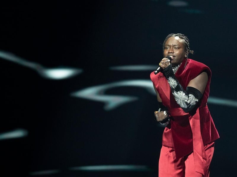 Netherlands. Tusse rehearsing for Eurovision Song Contest 2021 in Rotterdam