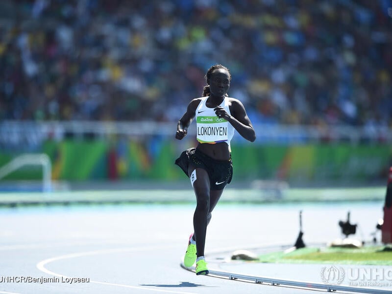 Brazil. From a refugee camp in Kenya to the Olympic Stadium in Rio