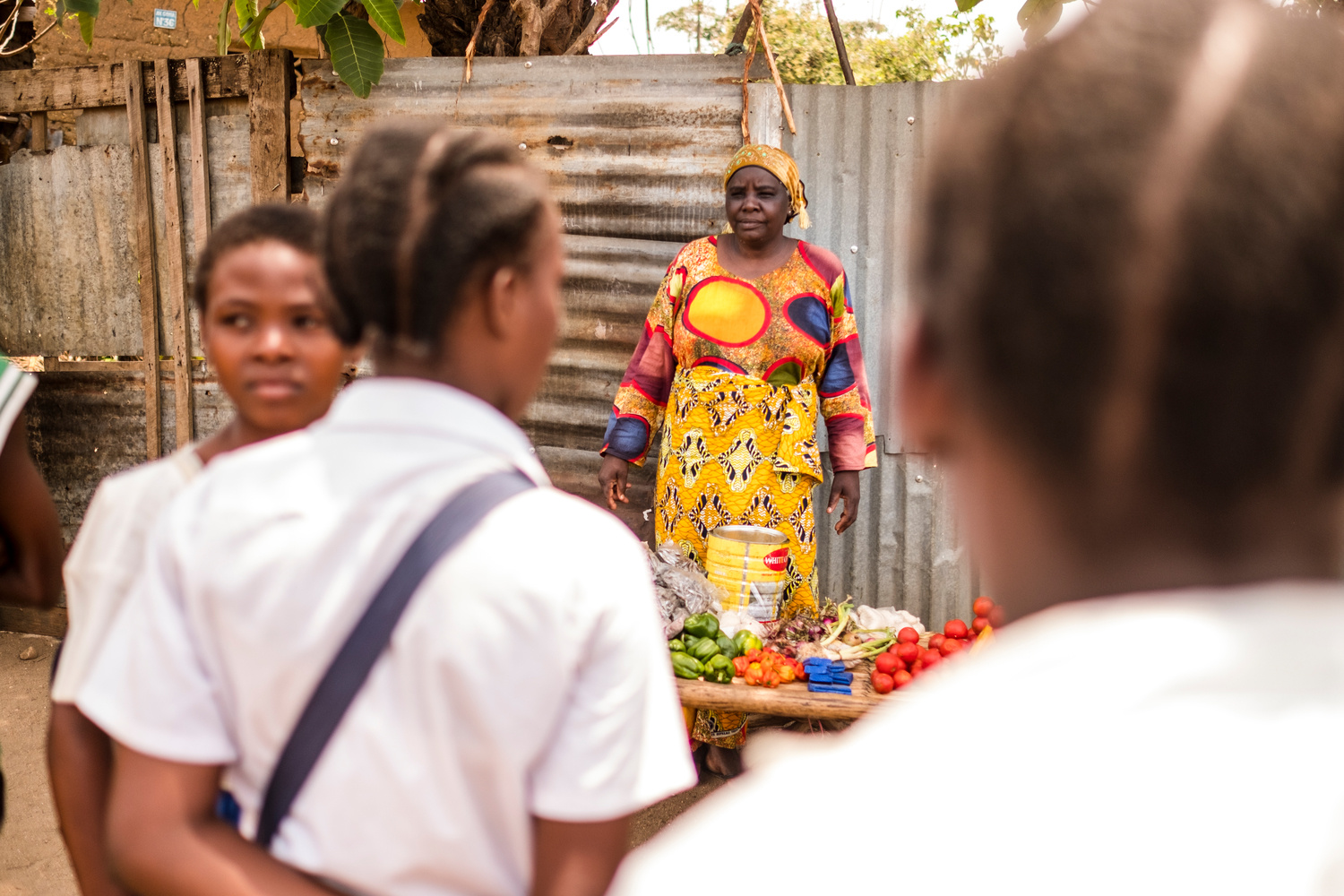 Democratic Republic of the Congo. A Burundian grandmother adapts to life in a new country