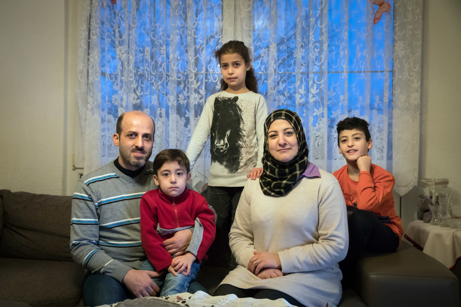 Germany. A Syrian family fled the war and started successfully a new life in a tiny village on the German-Polish border.