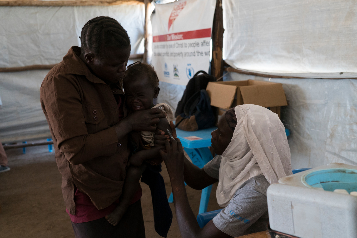 Uganda. South Sudan emergency