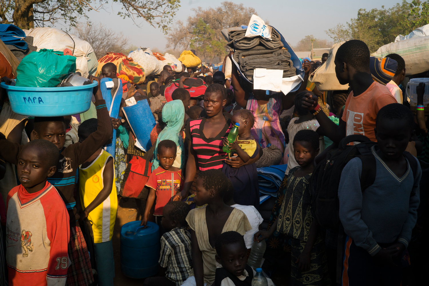 Uganda. South Sudan emergency