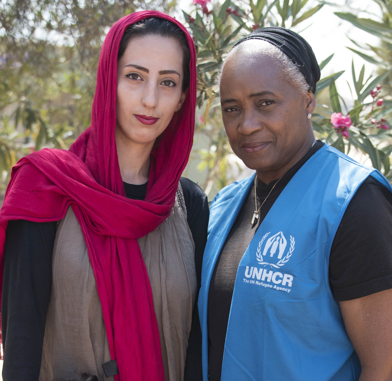 UNHCR Goodwill Amabassador Barbara Hendricks meets refugees in Greece