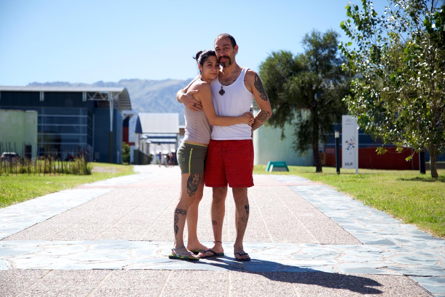 Argentina. Syrian couple escape war and start over