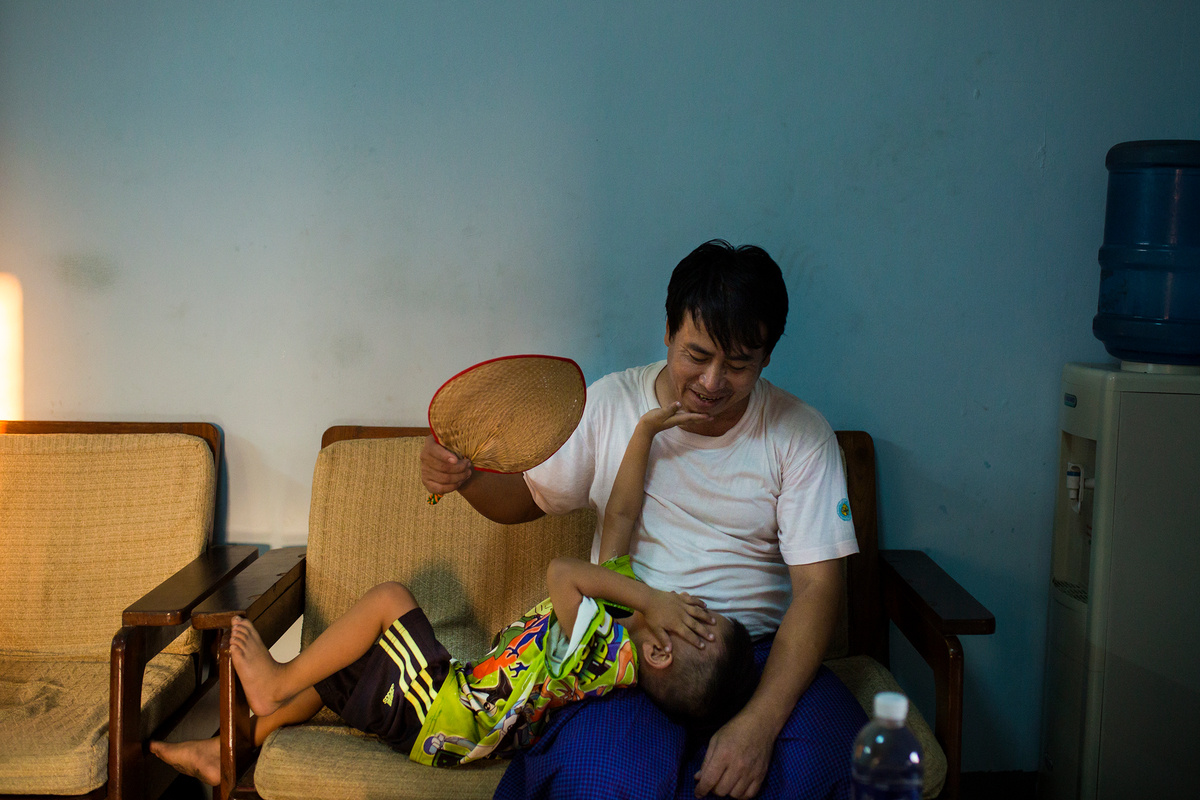 Myanmar. A family returns after a decade in Thailand