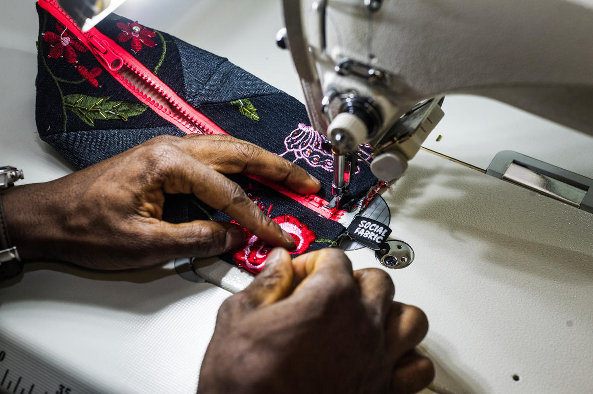 Switzerland. The textiles workshop empowering refugees