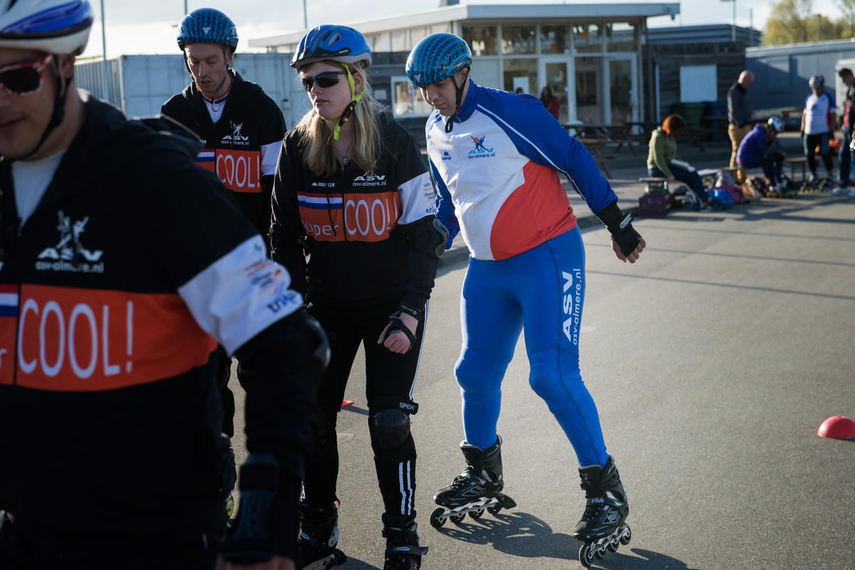 Netherlands. Mina Baghat, 26 yrs old, is a Egyptian status holder living in the Netherlands. He is a Special Olympics Athlete. As a short track skater he trains for special events.