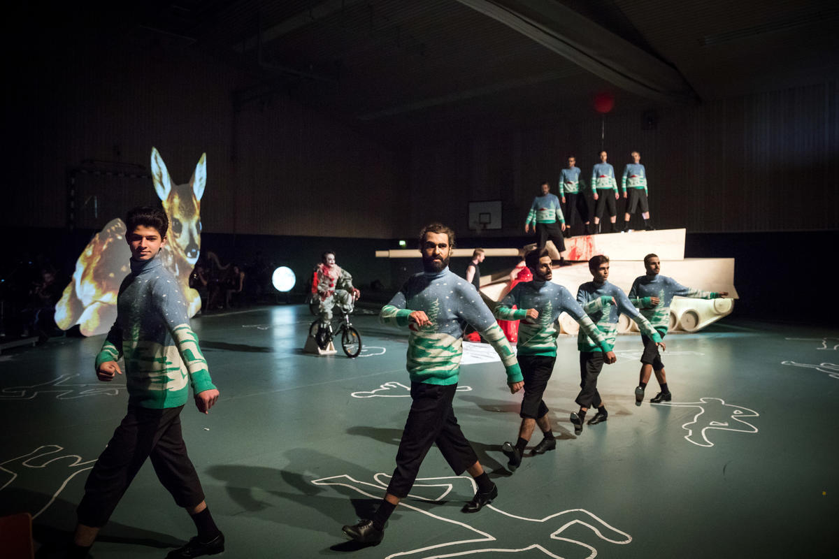 Germany. German opera brings Syrians centre stage