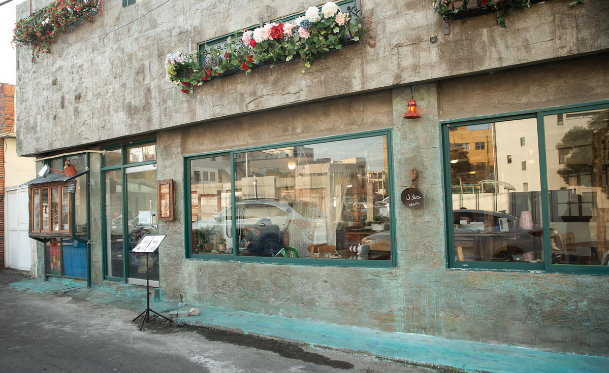 South Korea. Restaurant Wardah, first Yemeni restaurant on Jeju Island