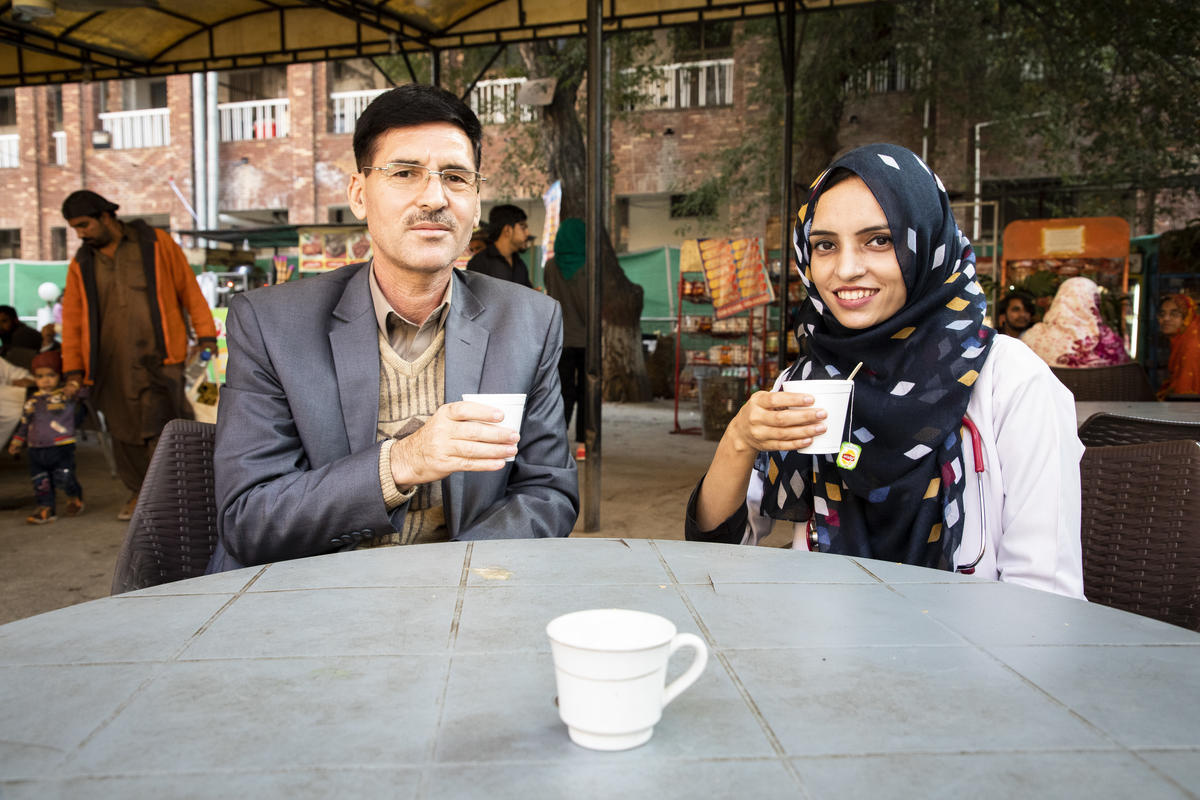Pakistan. First Female Turkmen Doctor